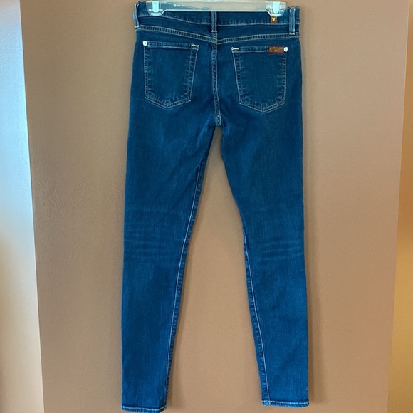 7 for all mankind ladies, denim in size 28 made in the USA. - Picture 2 of 8